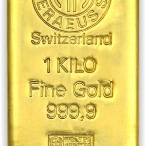 Investiční zlato, Slitek Argor Heraeus 1000 g