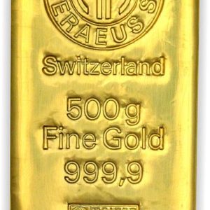 Investiční zlato, Slitek Argor Heraeus 500 g