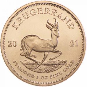 Investiční zlatá mince, Krugerrand 1OZ 2021