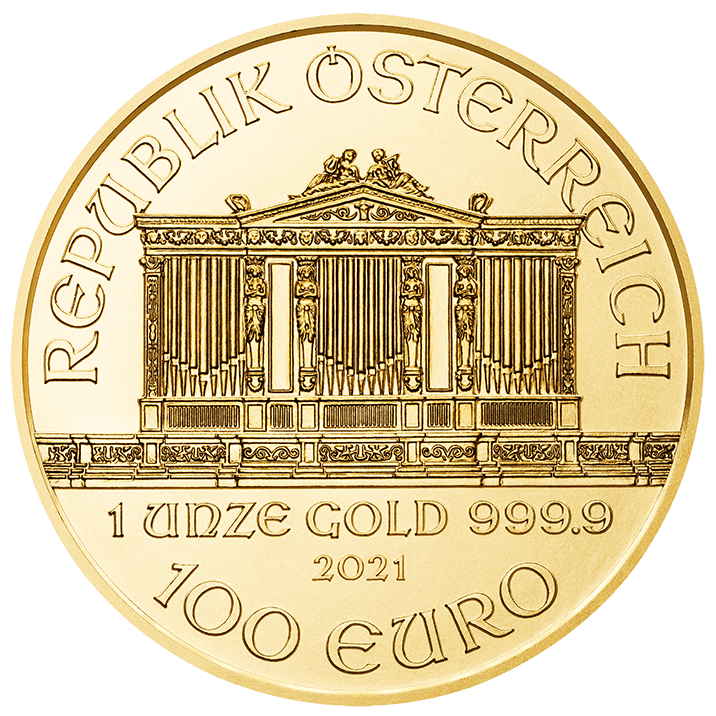 Mince_2021_1_1_oz_au_av_1 Investiční zlatá mince 100EUR Wiener Philharmoniker 1 OZ 2021